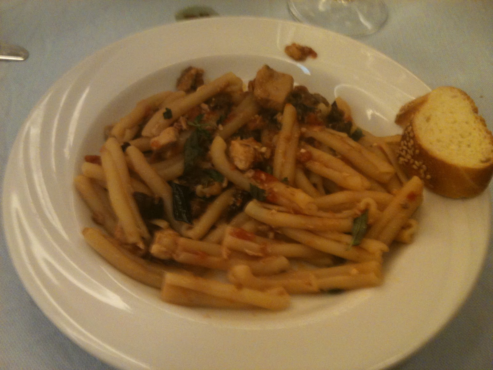 Wandering Voyager Dinner at Piccolo Napoli in Palermo