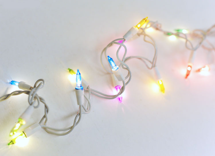 Ben Franklin Crafts and Frame Shop Howto Custom Color Light Strands