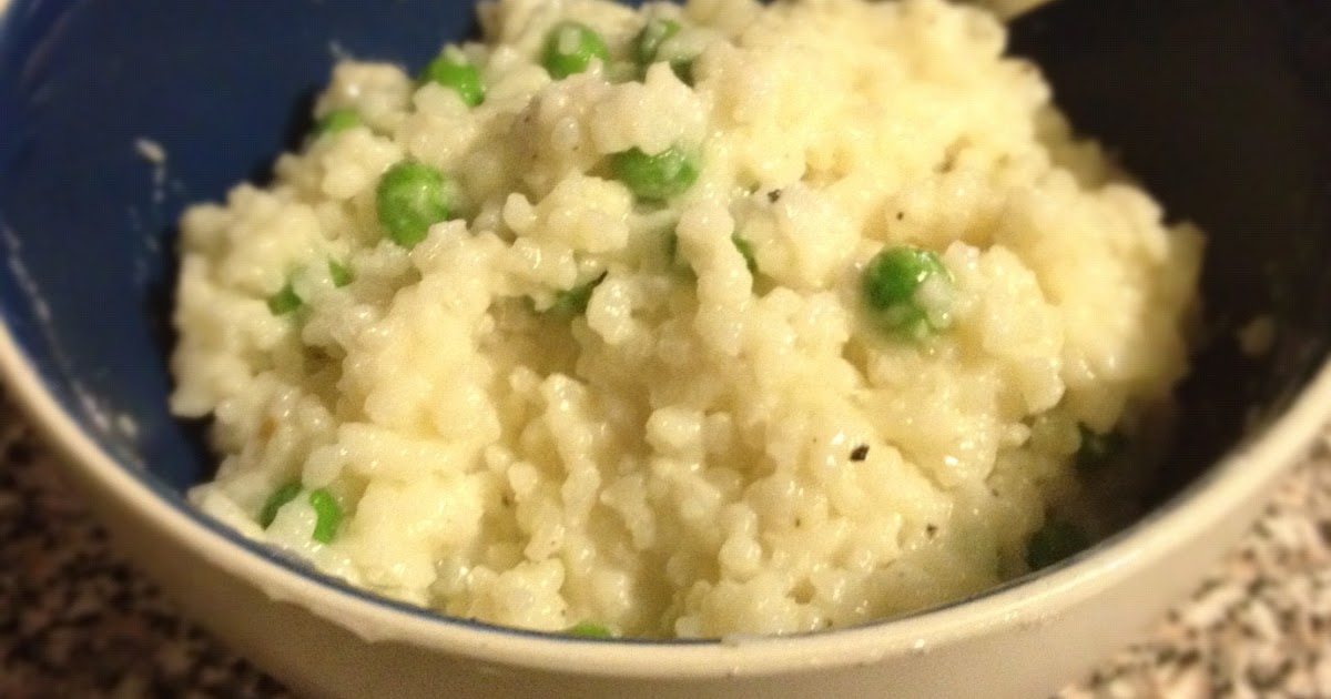 Champagne and Cheeseburgers Easy Risotto in the Oven
