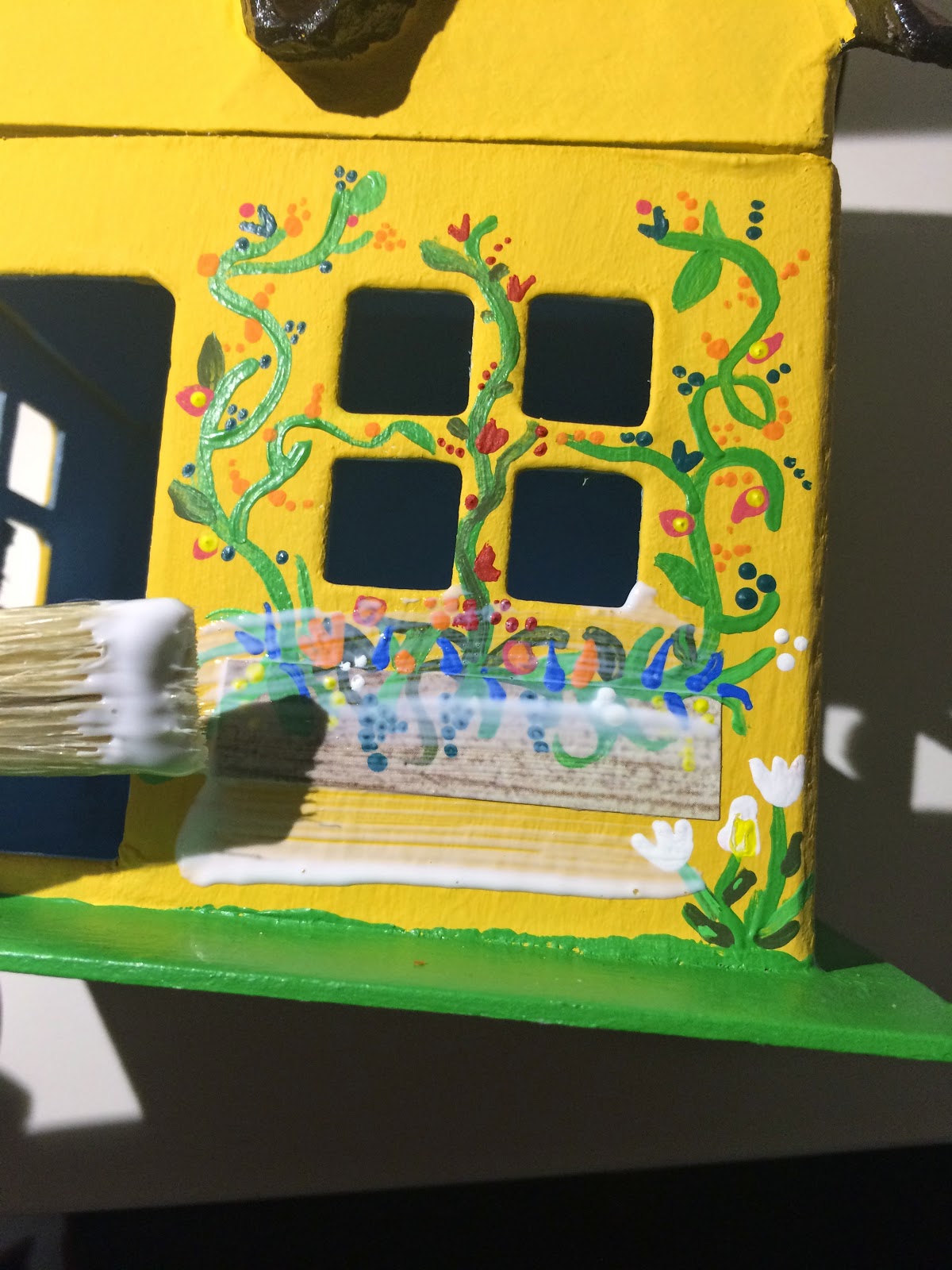 Cut Now, Measure Later Personalized Paper Mache Doll Houses