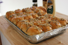 baked ham and cheese poppyseed sliders