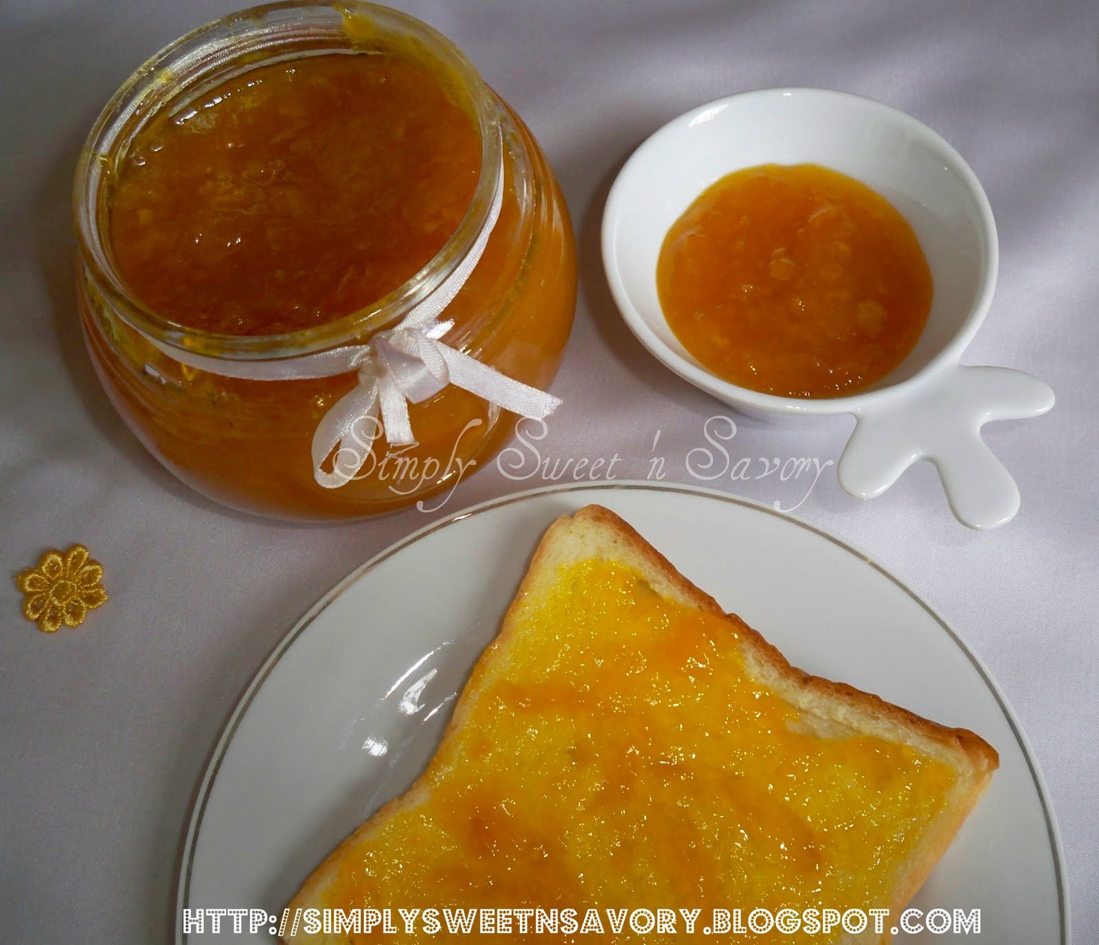 Simply Sweet 'n Savory Mango Jam & A New Look