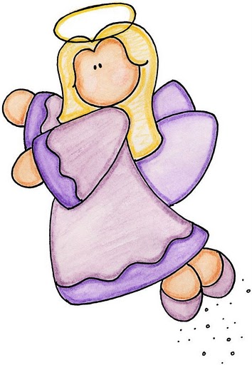 Dibujos Coloreados De Angeles Imagenes Y Dibujos Para Imprimir