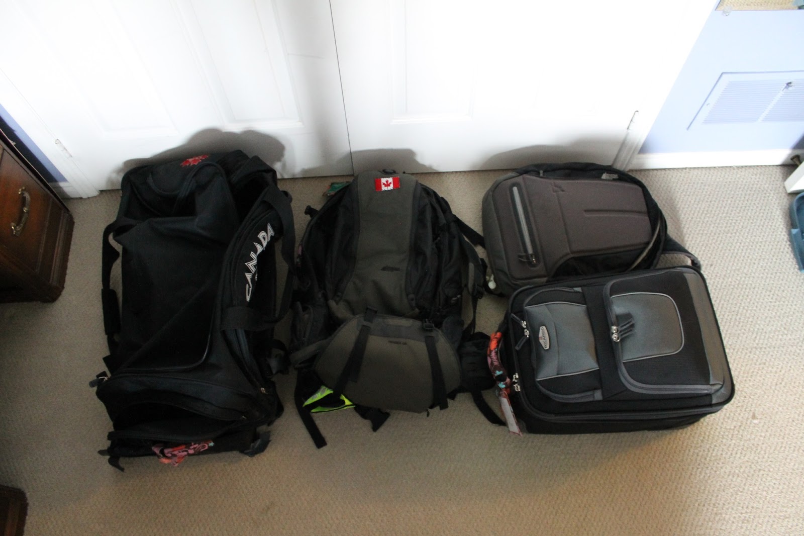 post luggage overseas