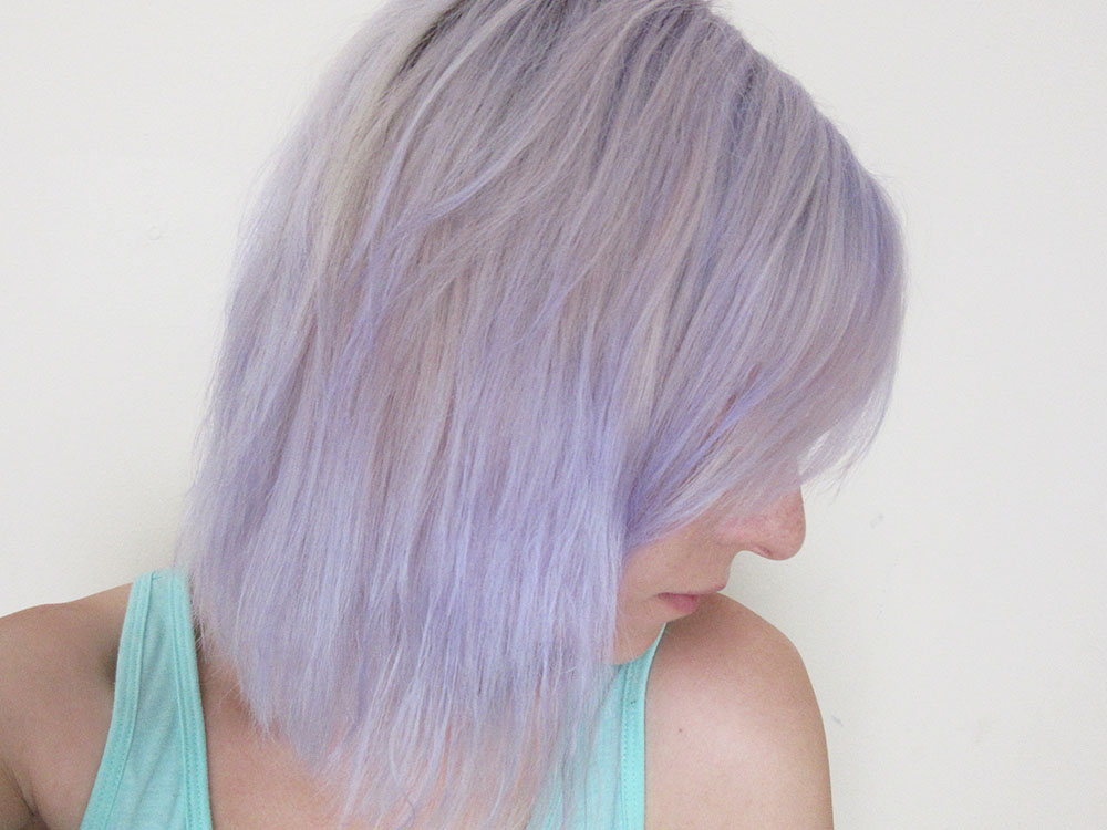 How To Silver Lilac Hair With Stargazer Silverlook Purple Hair