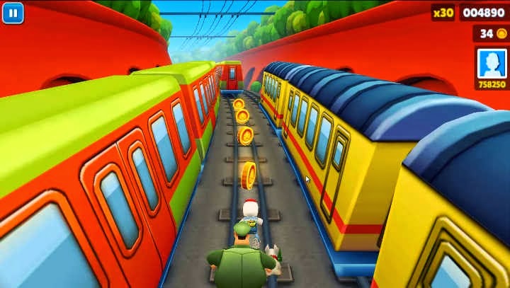 Free Download Subway Surfers for PC and Laptops 