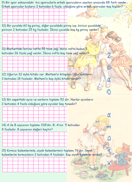 3 Sinif 4 Islem Problemleri 2 Sayfasinin Cevabi