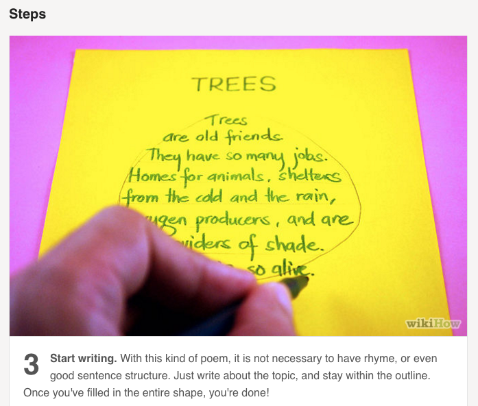 The figure a poem makes analysis image