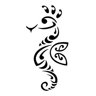 Celtic Seahorse Tattoo