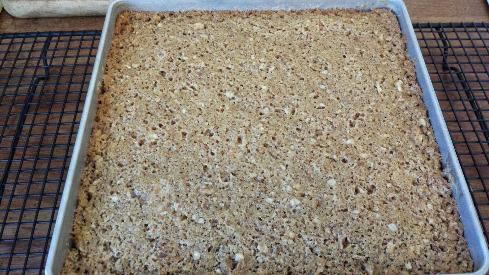 My Patchwork Quilt GRAHAM CRACKER CAKE