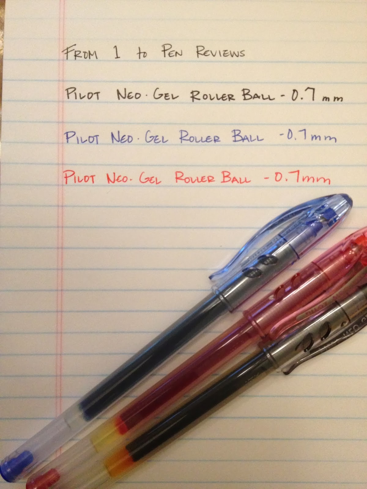 From 1 to Pen Reviews A Student's Guide to Gel Ink and Ballpoint Pens