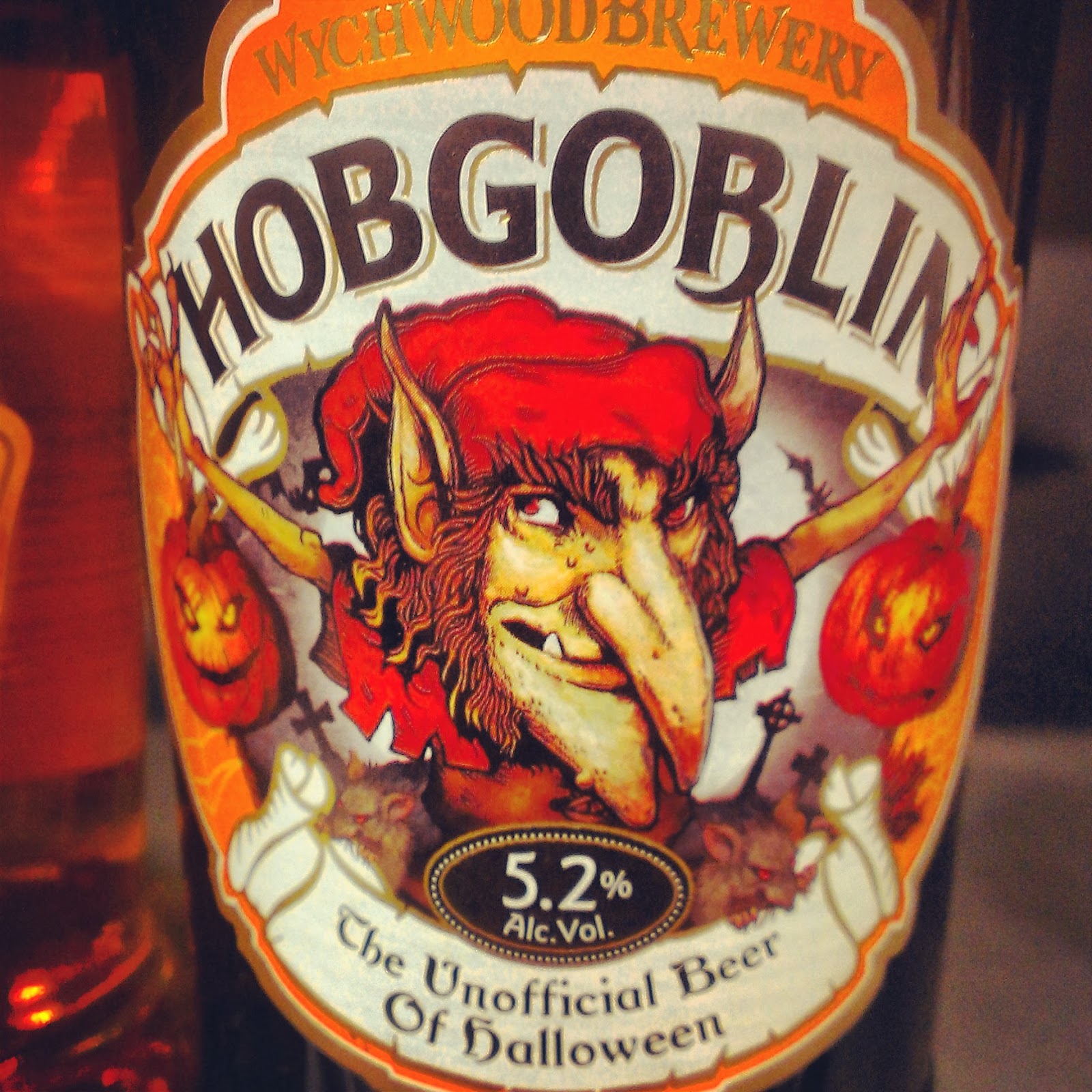 a lovely drop Beer 92 Wychwood Hobgoblin