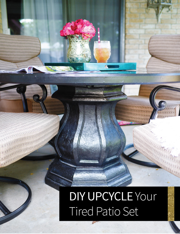 Upcycle Your Patio Furniture Using Spray Paint Monica Wants It