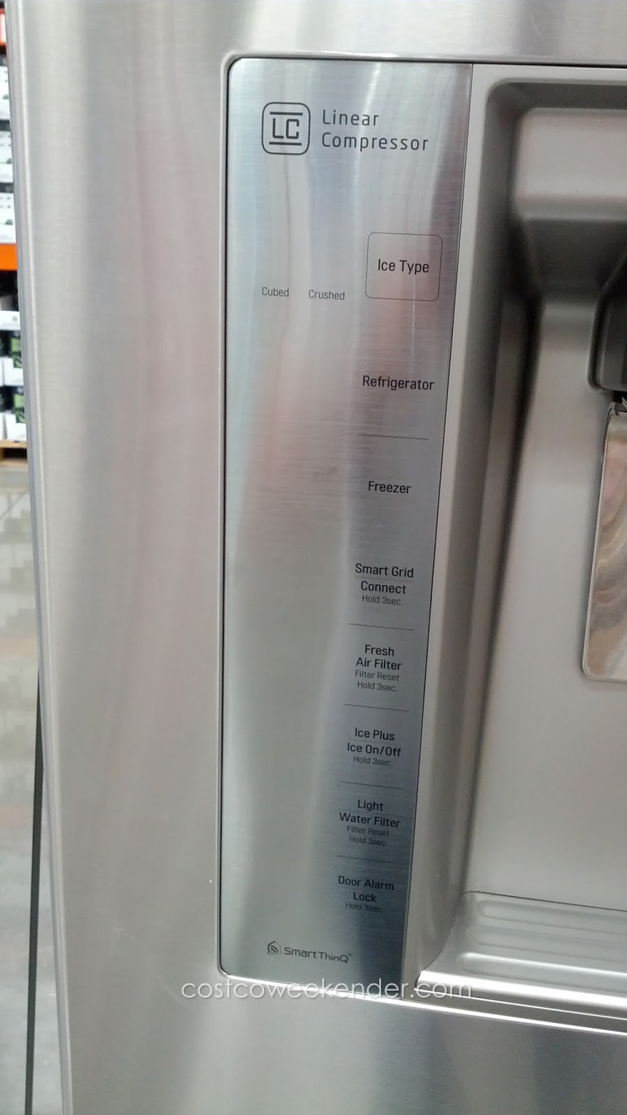 Lg Lfxs30766s French Door Refrigerator Costco Weekender