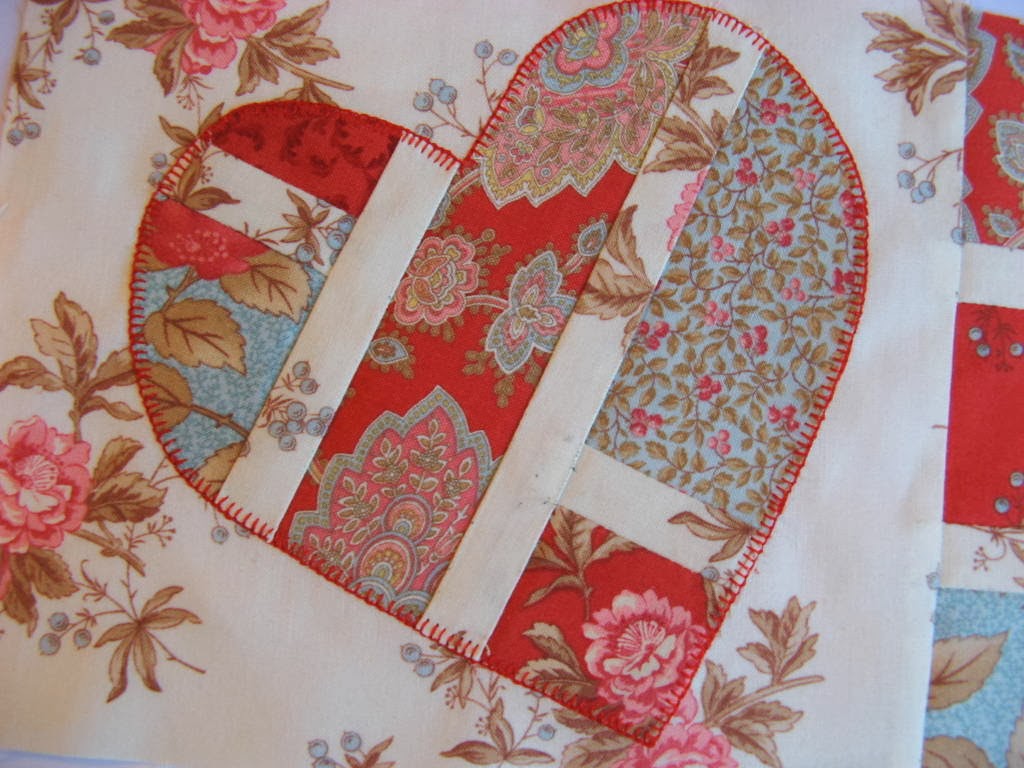 Stitching With 2 Strings Machine Blanket Stitch Applique