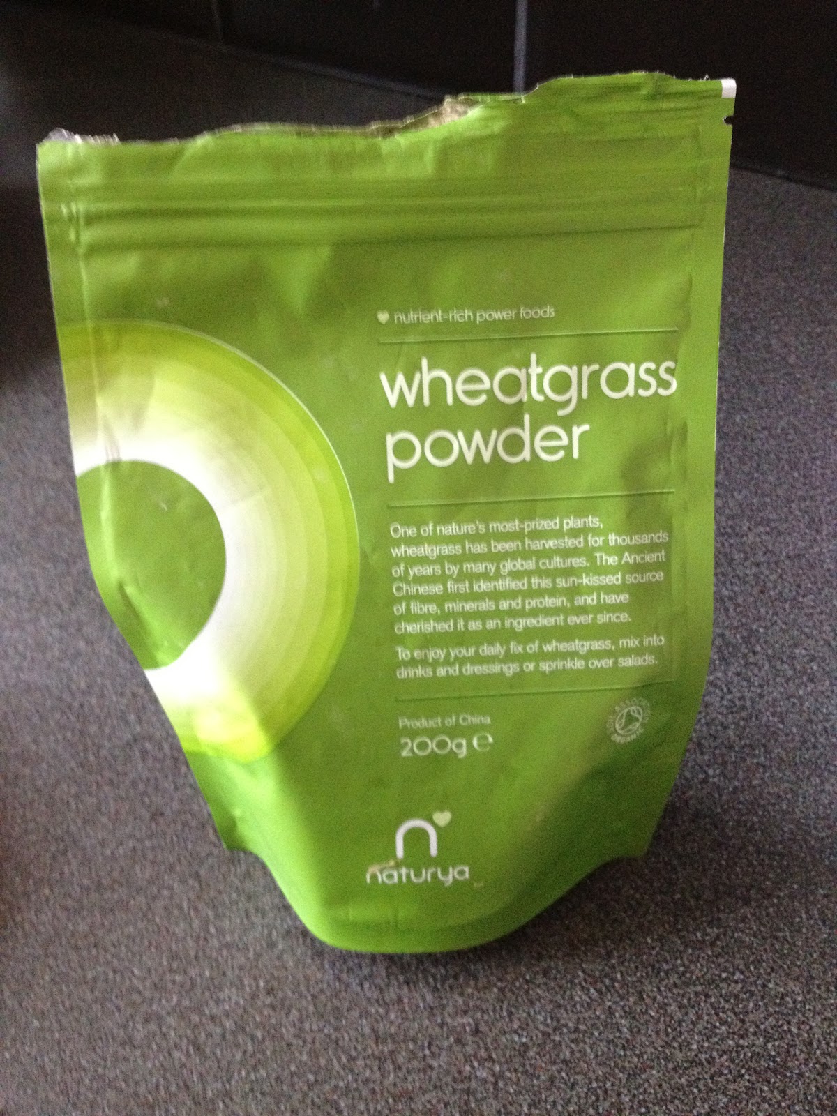 Bouquet of Hijabs & Jewels Wheat Grass Powder from Holland and Barrett