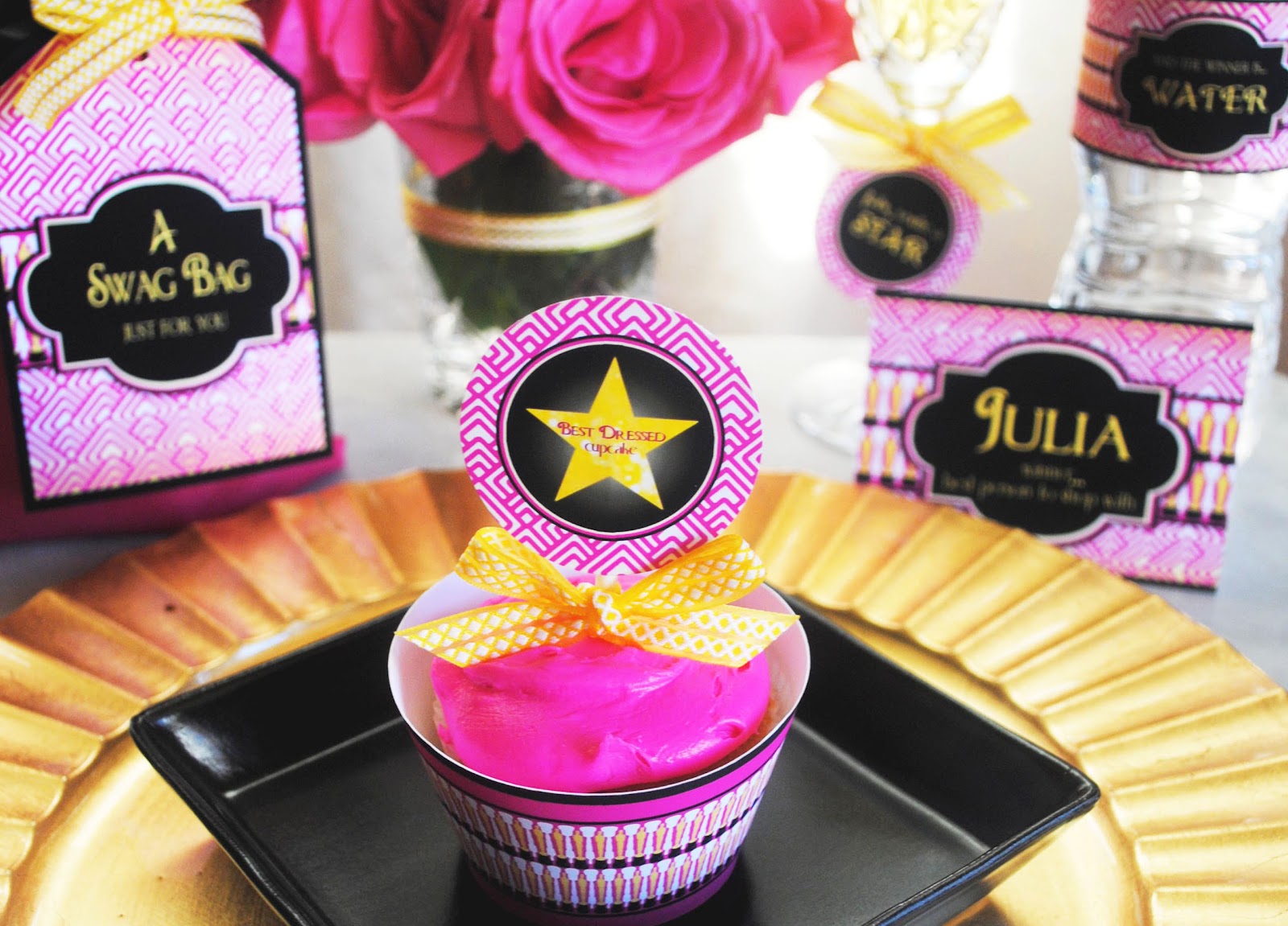 Gwynn Wasson Designs Give Away Free Oscar Party Printables As