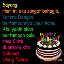 Kata2 Cinta Kata Ucapan Selamat Ulang Tahun