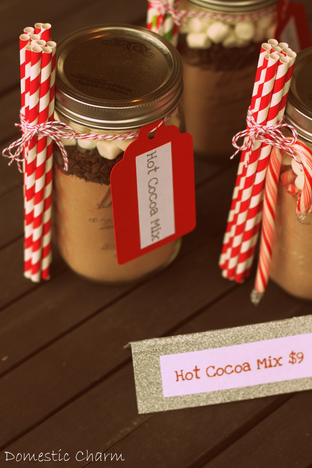 Domestic Charm Hot Cocoa in a Jar