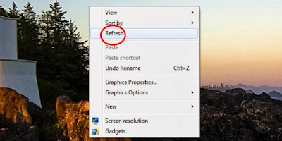 Apa Benar Refresh Desktop Bisa Percepat Kinerja Komputer ?