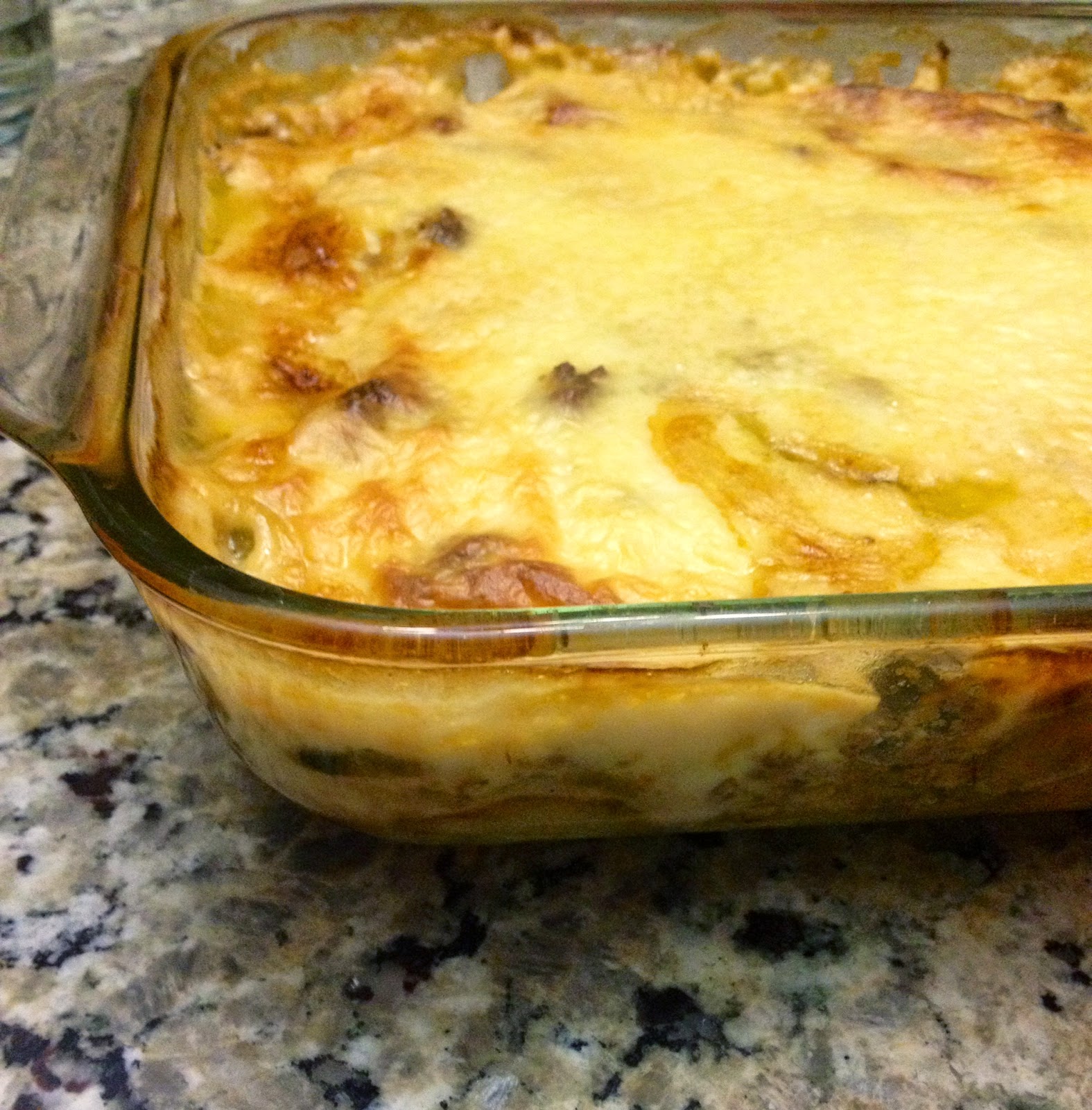 Dana's Creative Kitchen Zucchini Bechamel Casserole (كوسى بالبشاميل