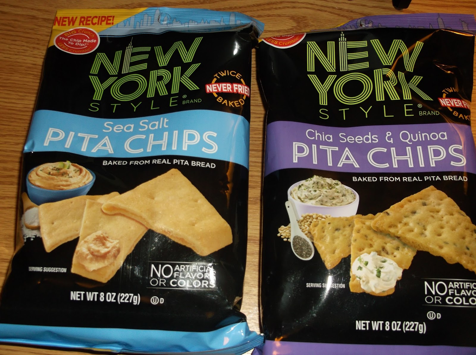 Missys Product Reviews New York Style Pita Chips Recipes For New Year