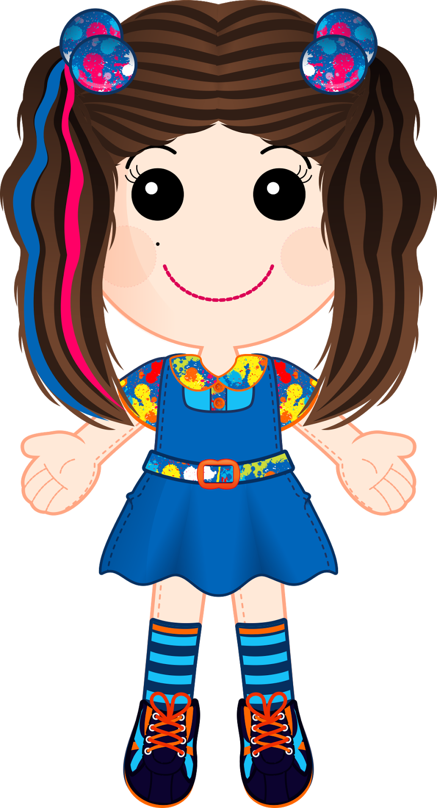 PNG'S CHIQUITITAS E CÚMPLICES: Bonequinhos Feito Por Roob Cullen