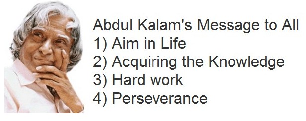 Sms with Wallpapers: Quotes By Dr.Abdul Kalam 2014-2015