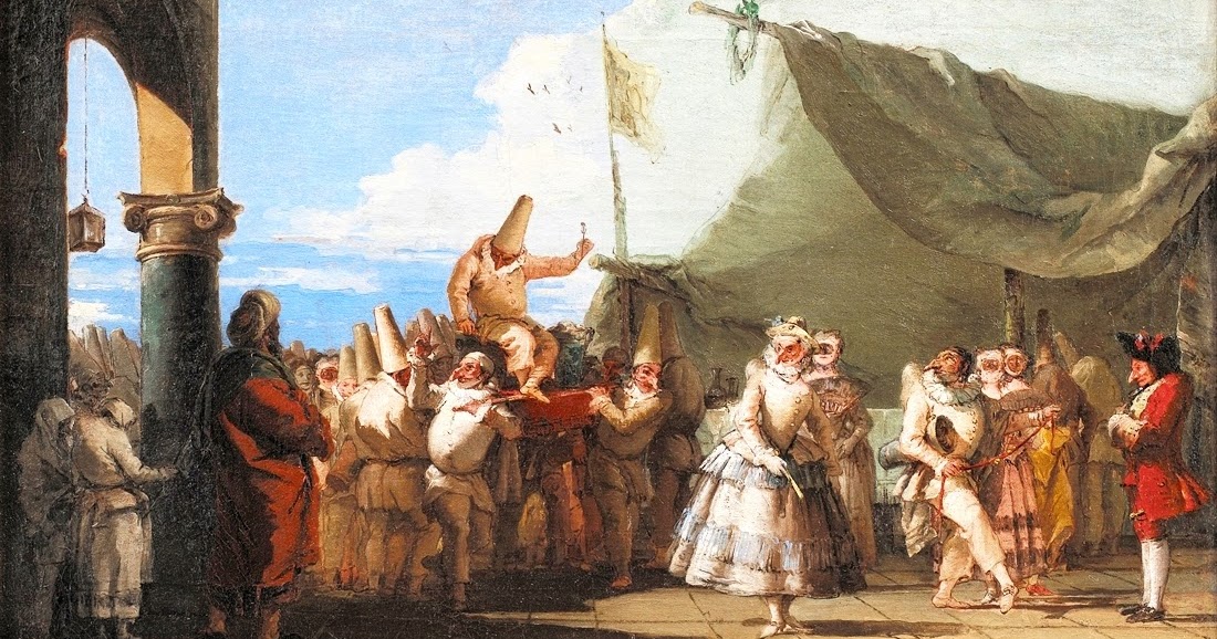 Almanaque Pliegos de aleluyas Los polichinelas