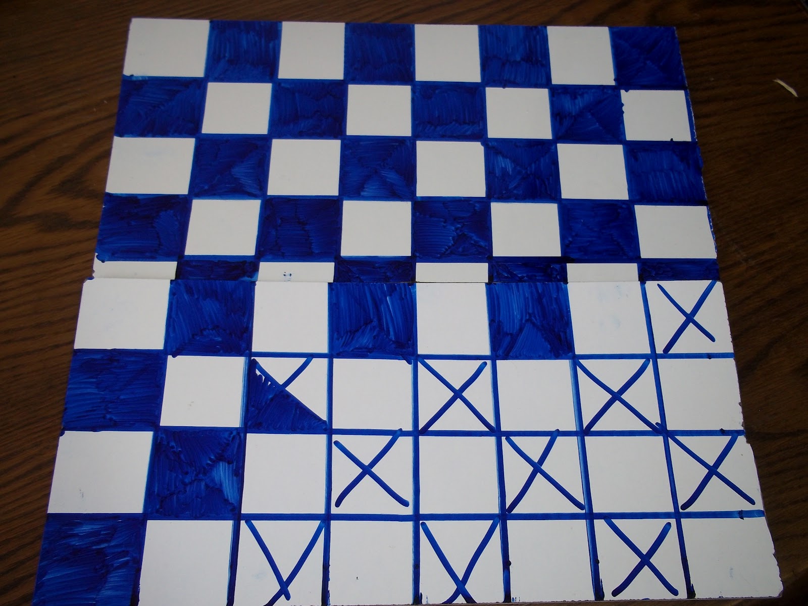 Homemade Free Checkers Set Tutorial Penniless Parenting