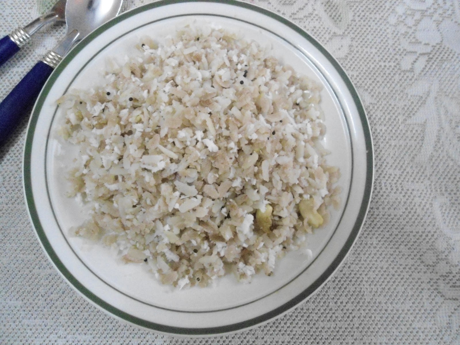 Babi 's Recipes Flattened Rice/Poha Dish Easy Breakfast Recipe