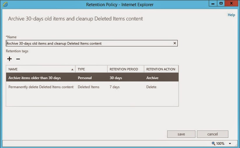 outlook 2013 archive