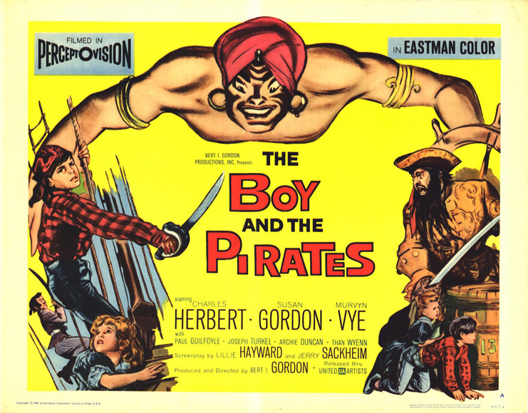 O Menino e os Piratas - 1960