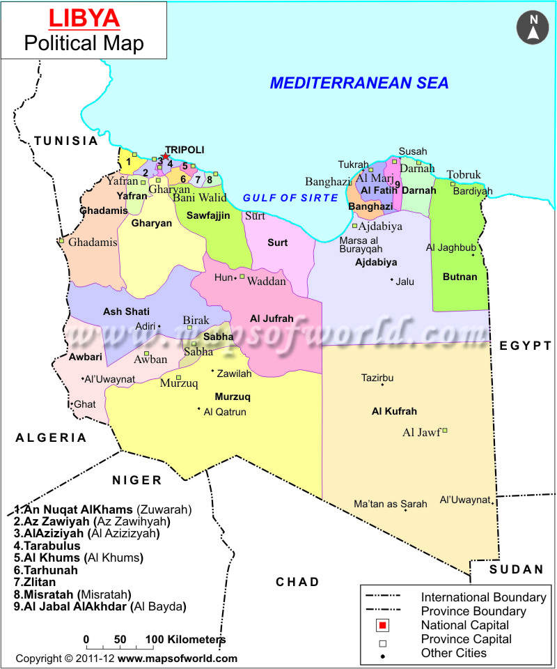 Kufra Map