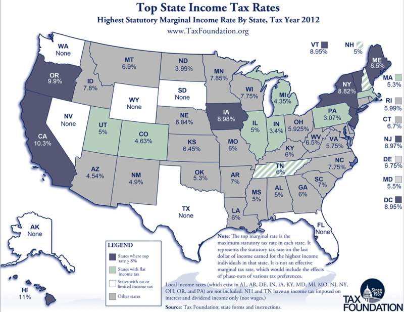 Colorado Income Tax Chart
