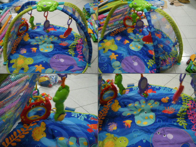 fisher price ocean wonders deep blue sea gym