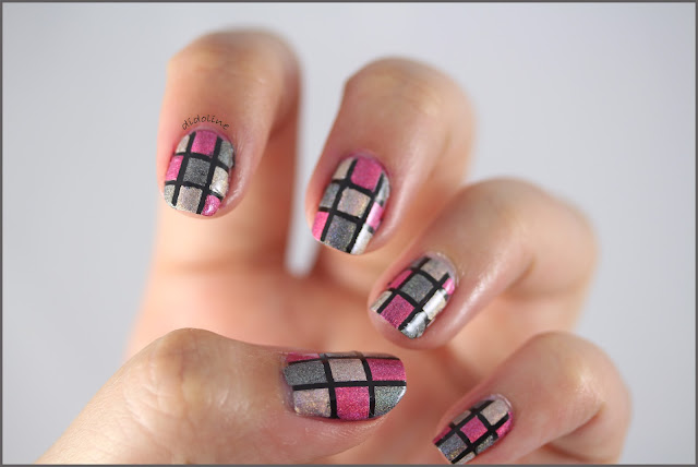 8. Mosaic Nail Tips for Short Nails - wide 6