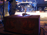 Amorphis, The Silver Church, 9 noiembrie 2011 - microfonul lui Tomi Joutsen
