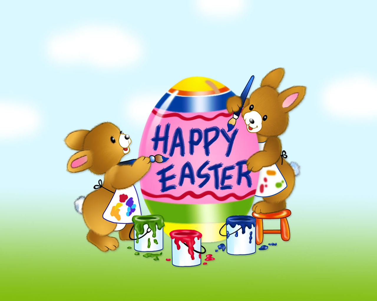 Funny Wallpaper Desktop: Easter Bunny Clip Art Pictures