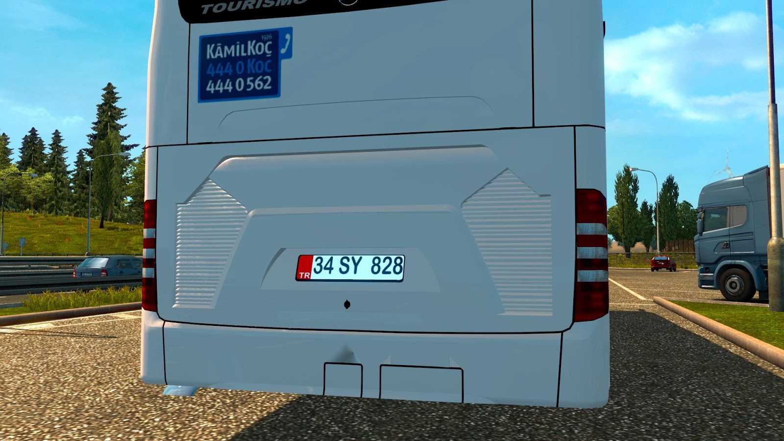 KAPTAN ASI Euro Truck Simulator 2 MercedesBenz Tourismo 15 RHD