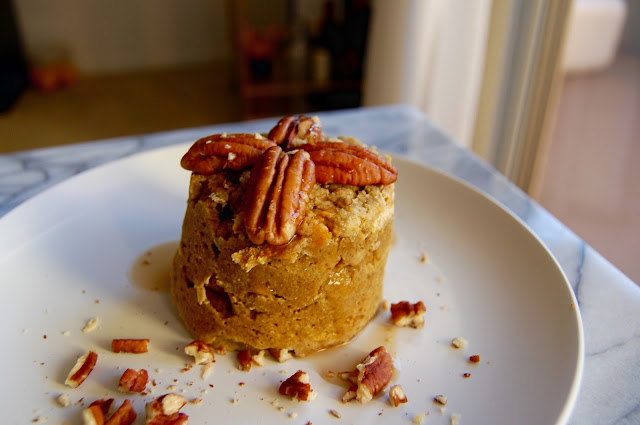 FullSizeRender%2B%252813%2529 - Easy 5 min Protein Pumpkin Mug Cake