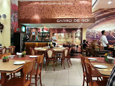 Restaurante Carro de Boi: Ambiente da loja do Salvador Shopping