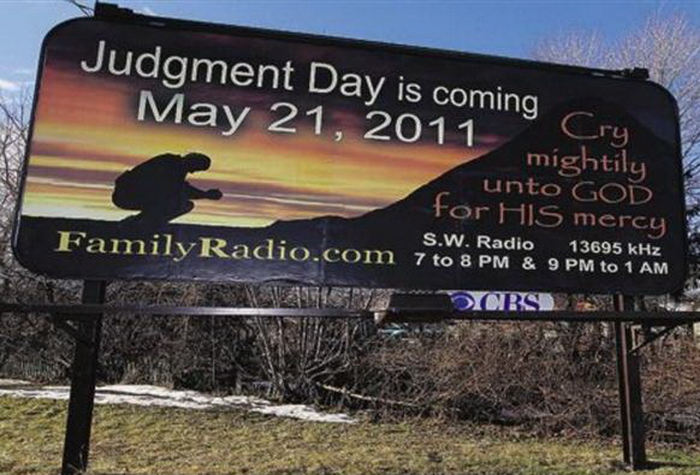 judgment day 2011 billboard. judgment day 2011 billboard.