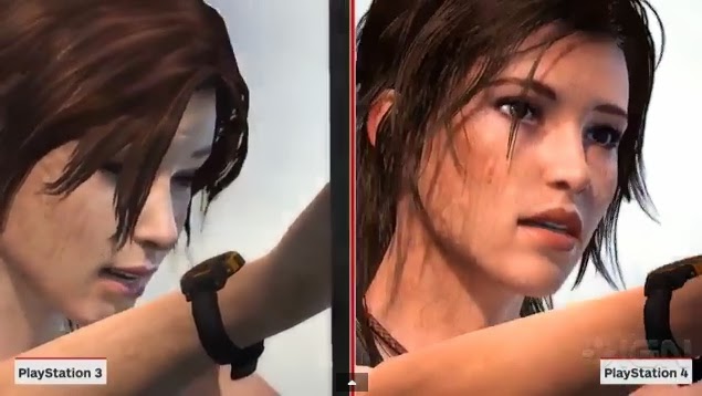 Playstationbr O Blog Tomb Raider Ps3 Vs Tomb Raider Definitive Edition Ps4