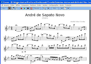 Partitura original no Encore