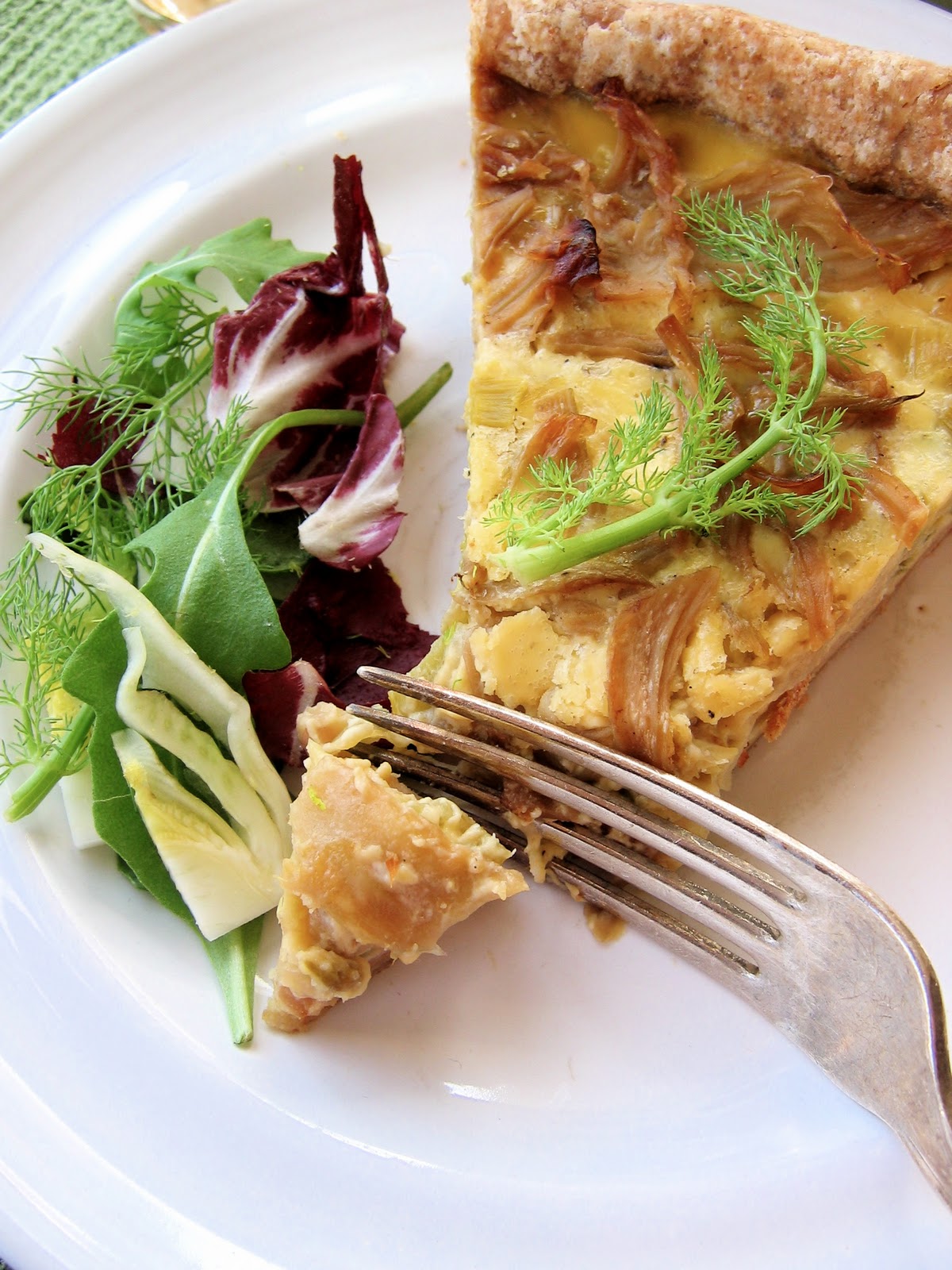 Bacon, Leek and Fennel Quiche • The Bojon Gourmet