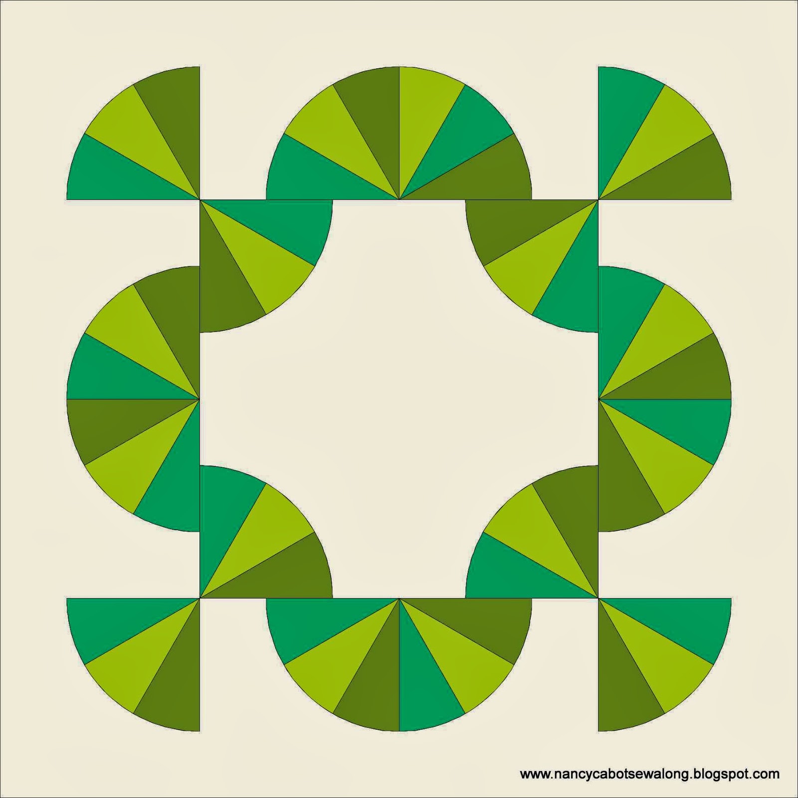 Moore About Nancy Mohawk Trail quilt block