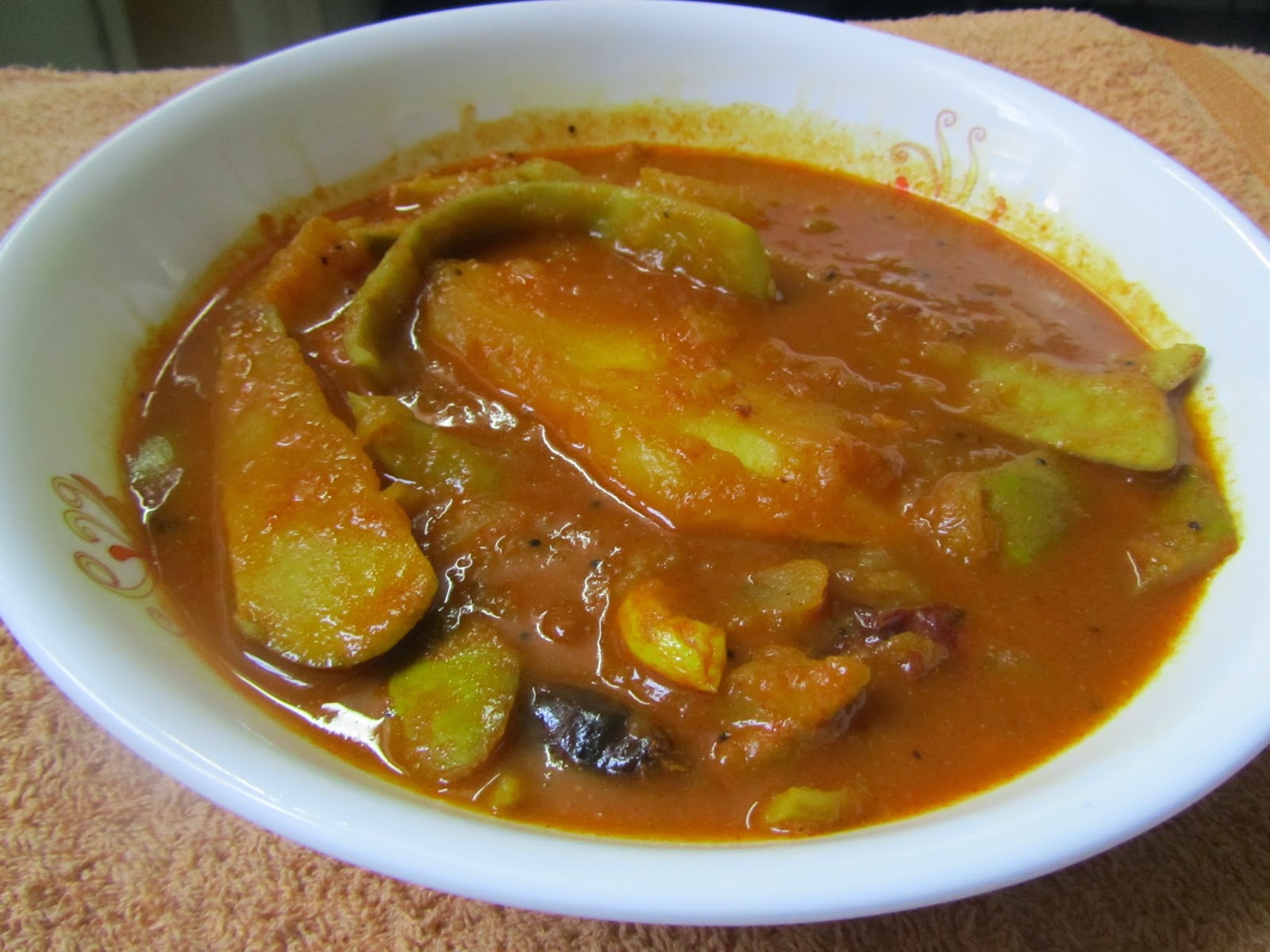 When My Soup Came Alive Keeping It Simple Green Mango Curry