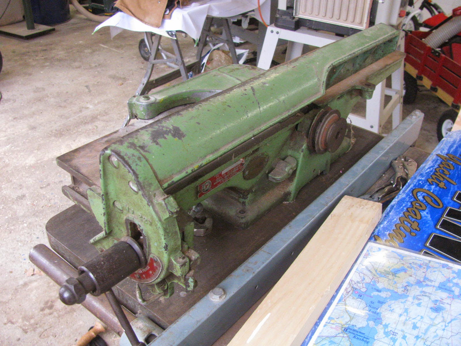 Ravenwood Blog Delta Jointer restoration project.