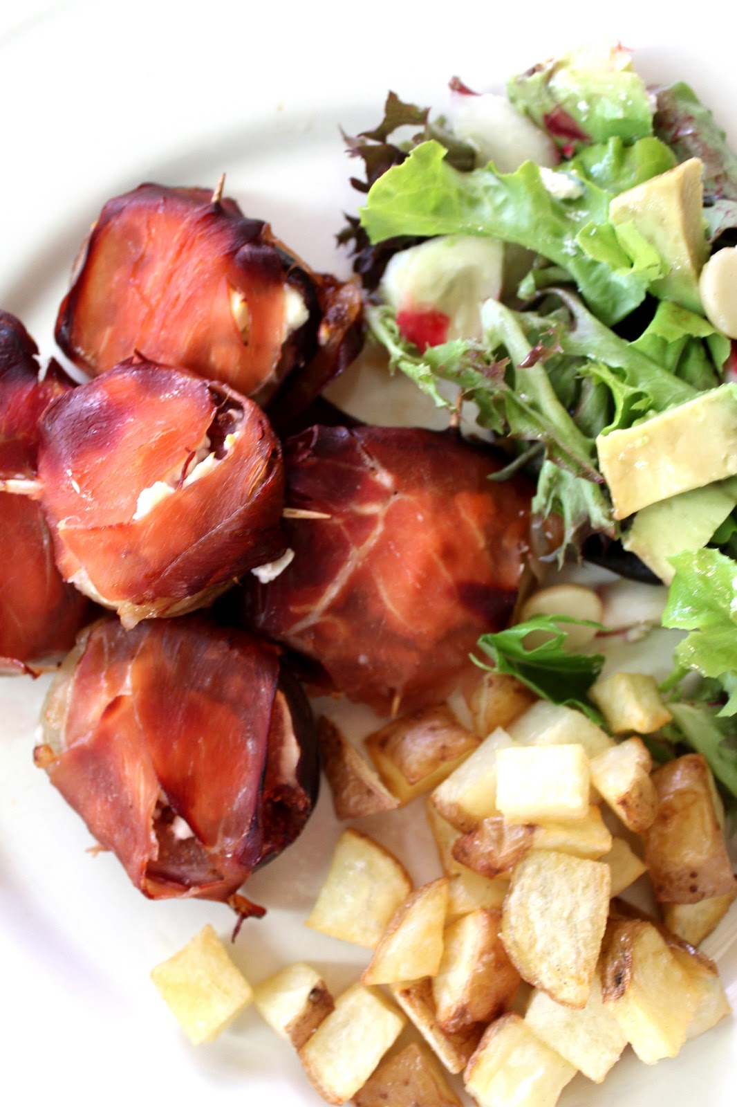 Roasted Figs, with Prosciutto and Danish Feta Desire Empire